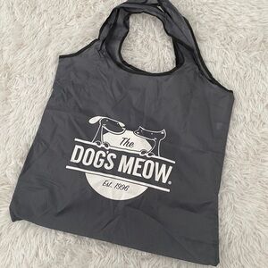 Dogs meow plastic shopping bag